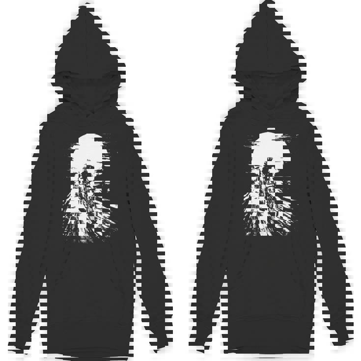 レーシング・サイクリスト、バイカー・サイクリズムを描く 長袖tシャツ パーカー