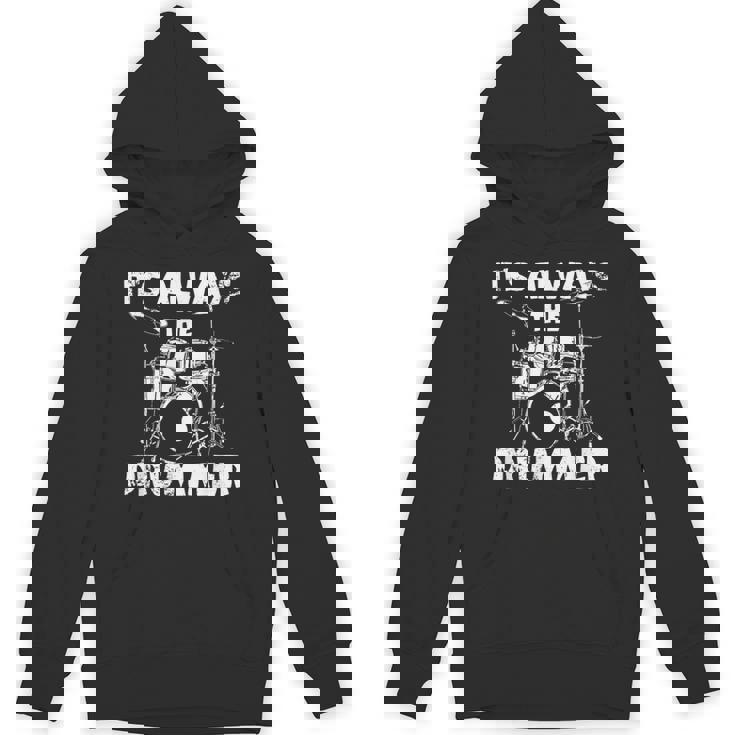 ロックミュージックドラマー パーカー