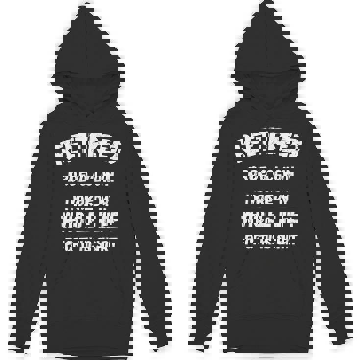 ロデオ・クラウン私はこれのために一生働いた パーカー