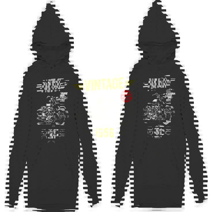 ヴィンテージ クラシック 誕生 1956 70歳の誕生日 レトロ バイク パーカー