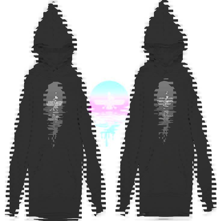 ヴィンテージ レトロ 夕日 アヌンナキ 長袖tシャツ パーカー