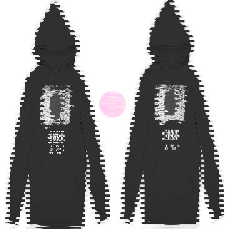 仙台ジャパン 休暇お土産 日本国旗 アンティーク調 パーカー