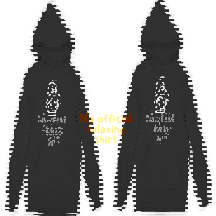 公式ペンギンリラックスタイムジョークミニマル癒し パーカー