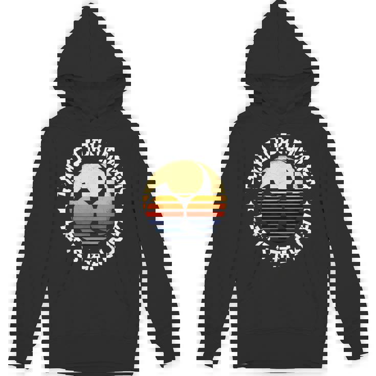 太鼓みつどもえレトロな夕焼け練習用太鼓愛好家へのプレゼント Taiko パーカー