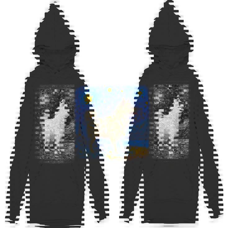 星月夜の犬 ヴァン・ゴッホ サモエド パーカー