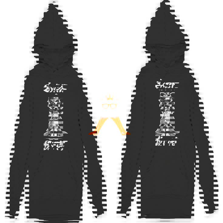 犬のために働いてます パピヨン グッズ 犬 おもしろ 面白い ネタ 笑える かわいい パーカー