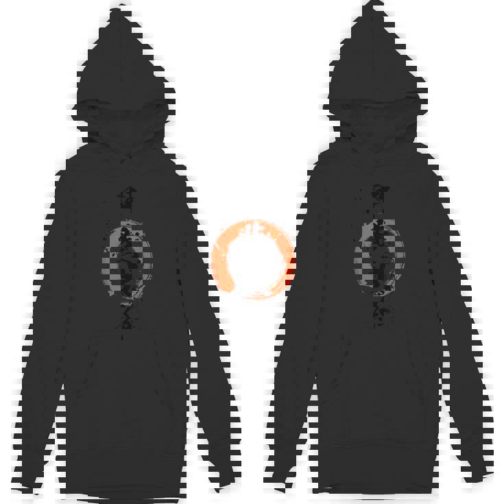 甲斐犬命 筆文字 和風 パーカー