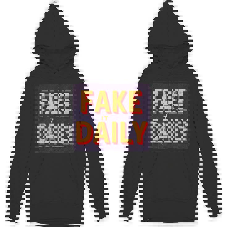 素晴らしいフェイクイットデイリーステートメントエンブレム。 パーカー