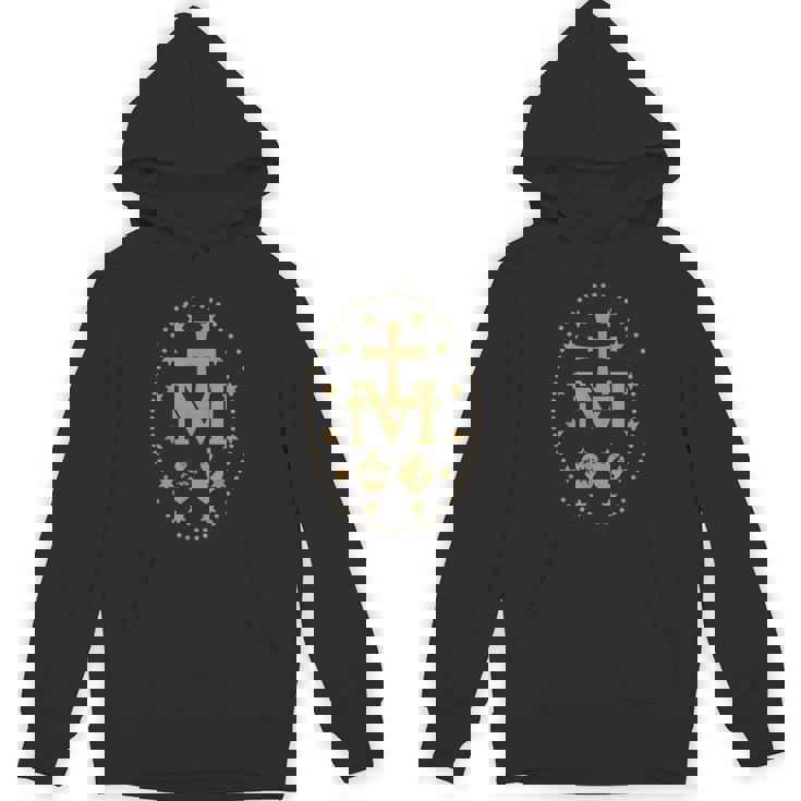 聖母マリアの奇跡のメダル カトリック聖母 パーカー