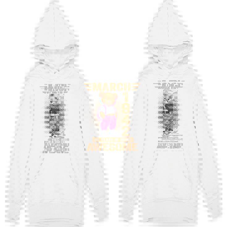 1942年3月 84歳の誕生日 84歳のテディベア Being Awesome パーカー