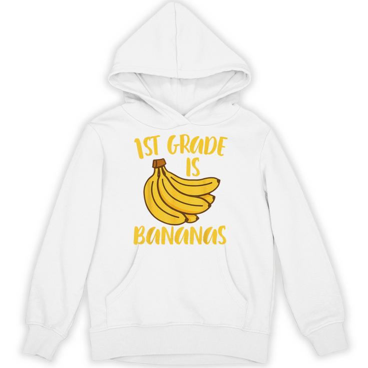 1st Grade Is Bananas Teacher Teaching Back To School Unisex Hoodie