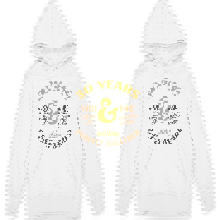 30年 一緒に完成 30周年 おそろい カップル パーカー