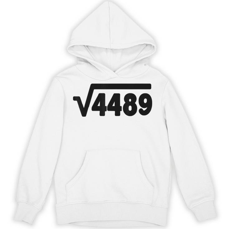 67 Meme Square Root 4489 Six Seven Slang Math Teacher Unisex Hoodie