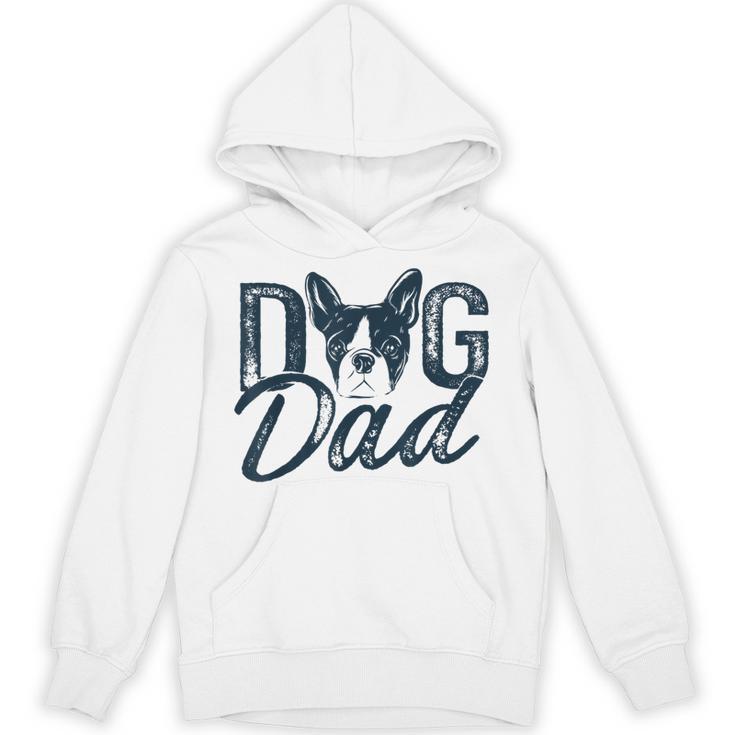 Boston Terrier Dog Dad Unisex Hoodie