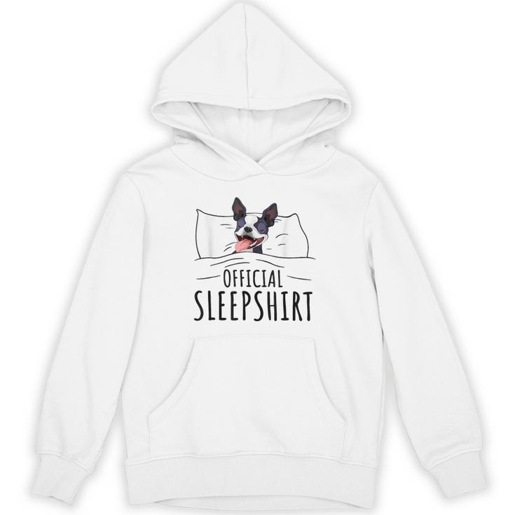 Boston Terrier Dog Lovers Sleepshirt Apparel Men Women Unisex Hoodie