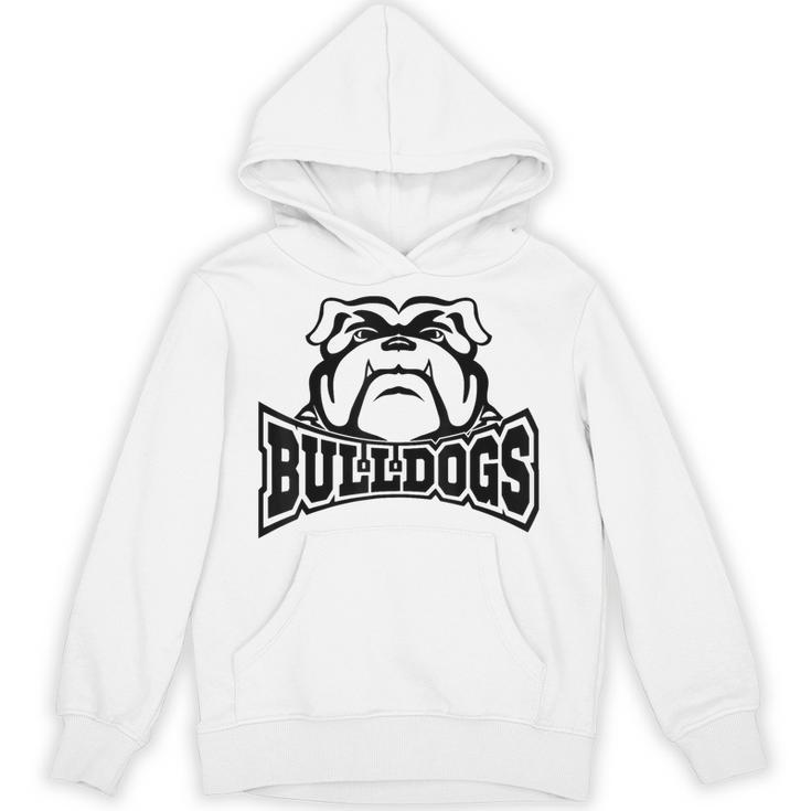 Bulldogs Teacher Student School Sports Fan Team Spirit Unisex Hoodie