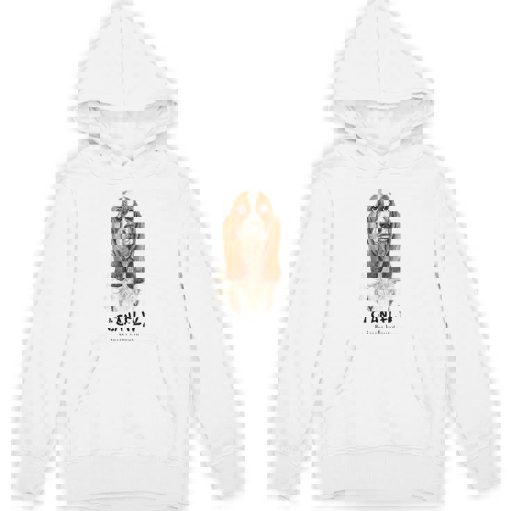 I Can Fly バセットハウンド パーカー