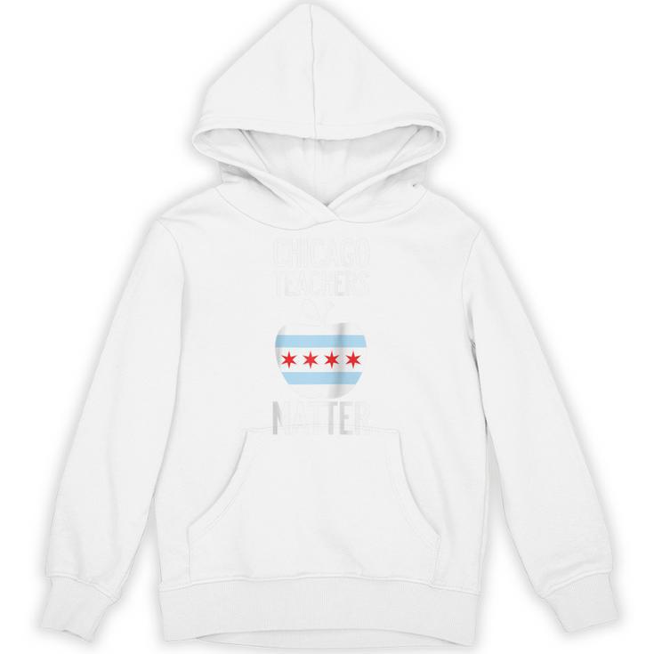 Chicago Teachers Matter Support Union Education Red For Ed Raglan Baseball Tee Unisex Hoodie