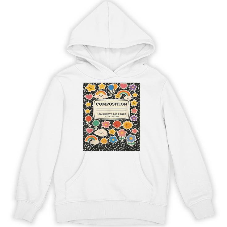 Composition Notebook Costume Teacher Matching Halloween Book Unisex Hoodie
