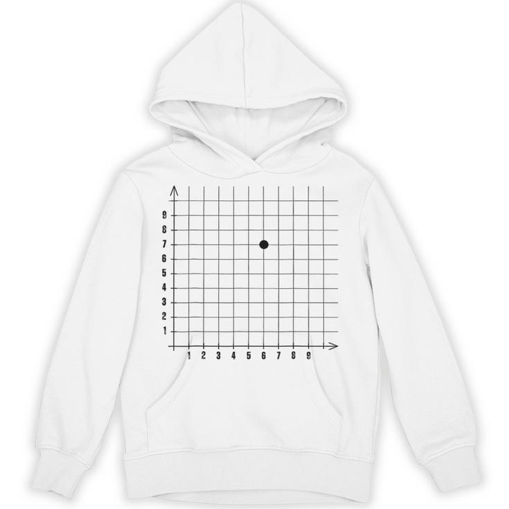 Coordinate 67 67 Math 67 Teacher Math Lover Boys Kids Unisex Hoodie