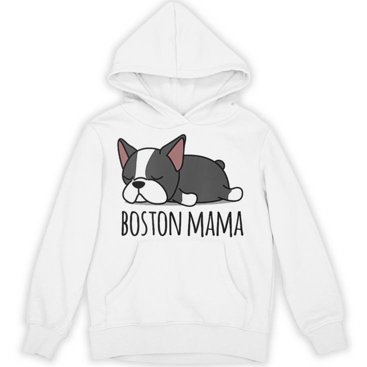 Cute Boston Terrier Boston Mama Unisex Hoodie