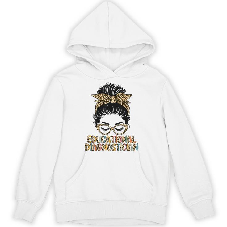 Cute Educational Diagnostician Teacher Appreciation Week Men Women Unisex Hoodie