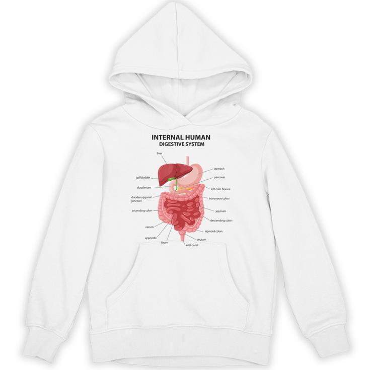 Digestive System Anatomy Anatomical Biology Teacher Men Women Unisex Hoodie