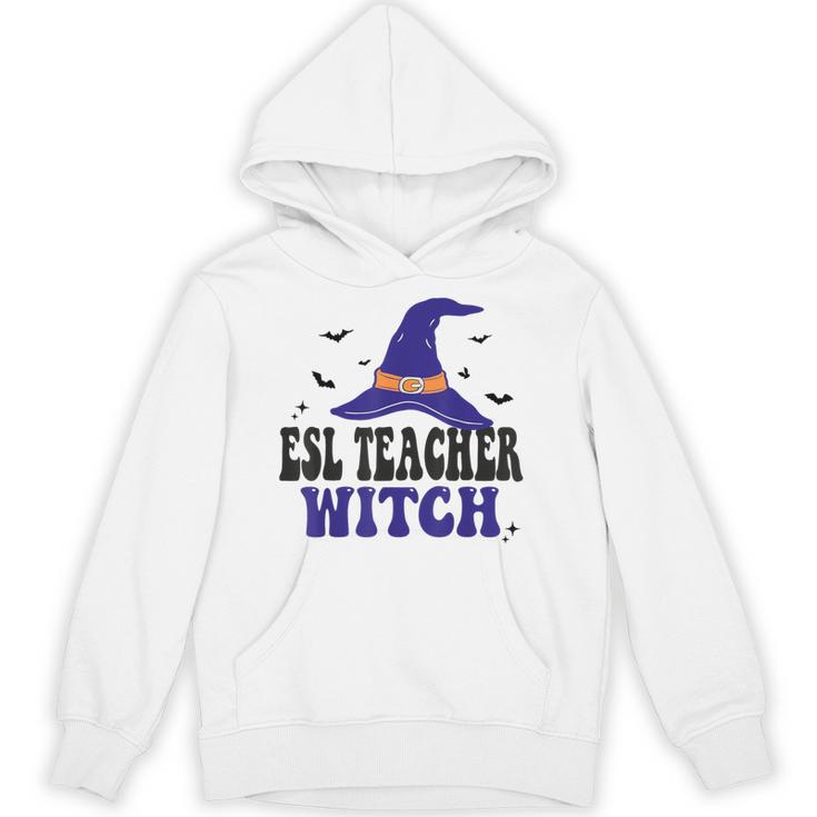 ESL Teacher Witch Halloween Matching Group Costume Unisex Hoodie