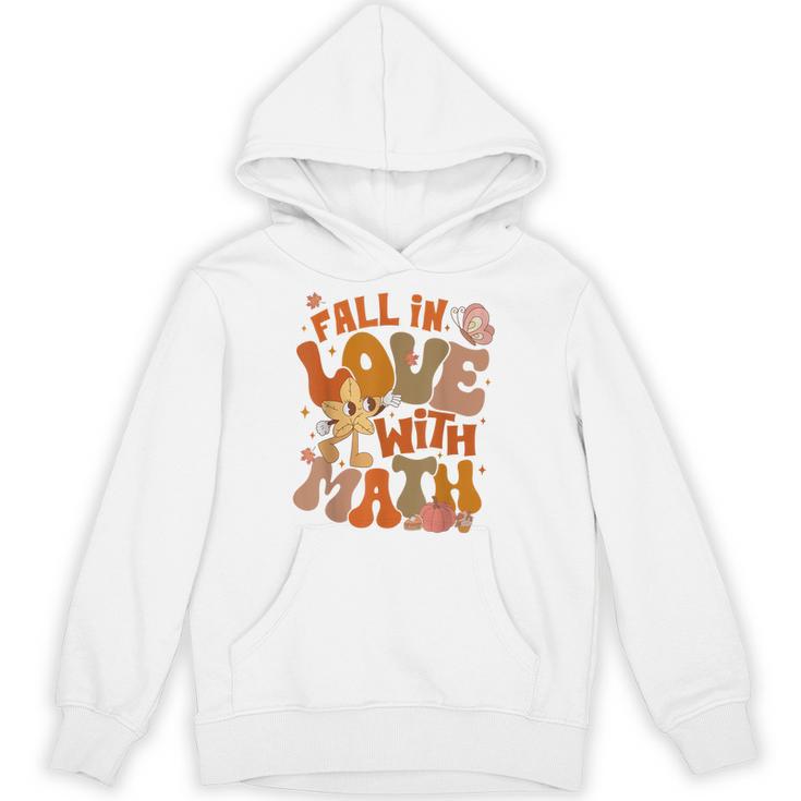 Fall In Love With Science Math Teacher Fall Thanksgiving Unisex Hoodie