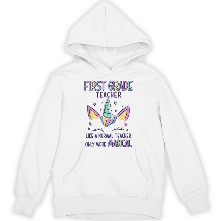 First Grade Teacher Definition Unisex Hoodie