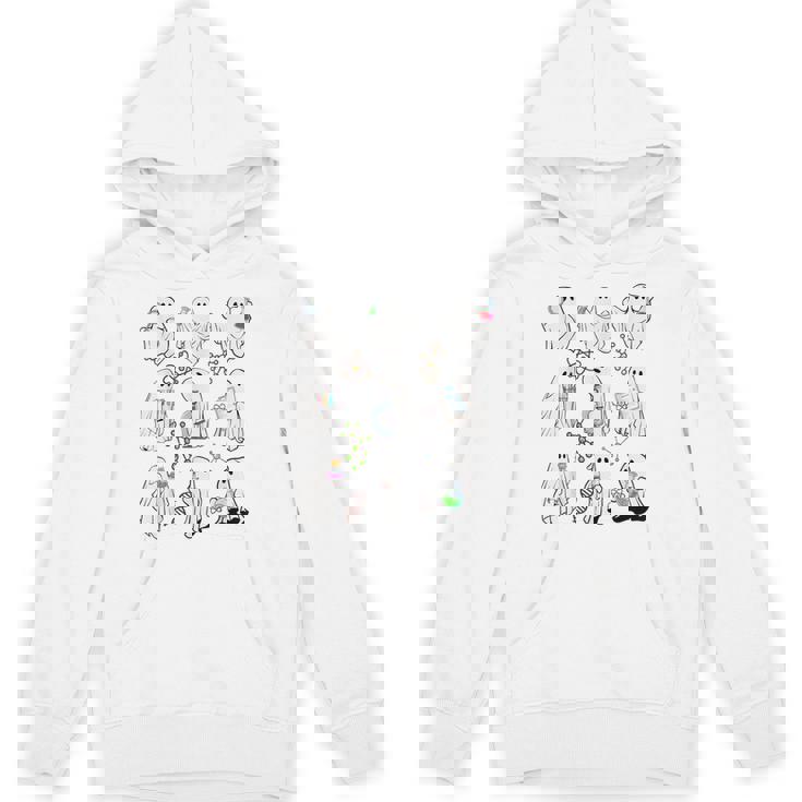 Ghost Science Teacher Chemistry Laboratory Halloween Costume Unisex Hoodie