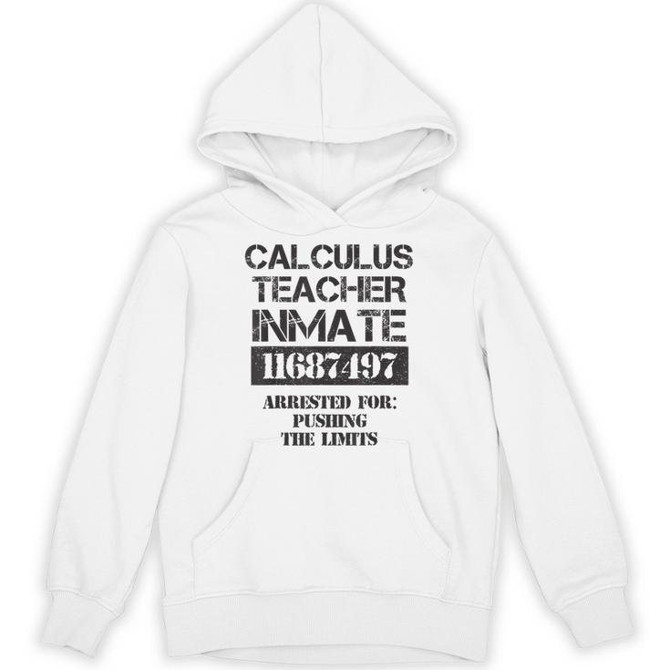 Halloween Calculus Teacher Prisoner Costume Unisex Hoodie