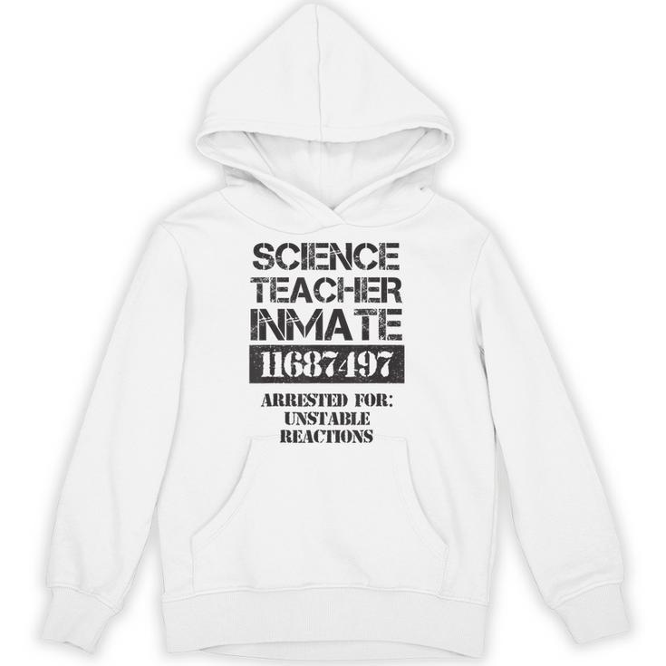 Halloween Science Teacher Prisoner Costume Unisex Hoodie