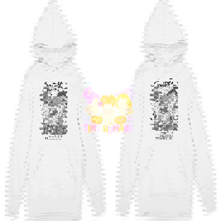 Halloween Teacher Smell a Tiny Human Ghost Spooky Season Unisex Hoodie