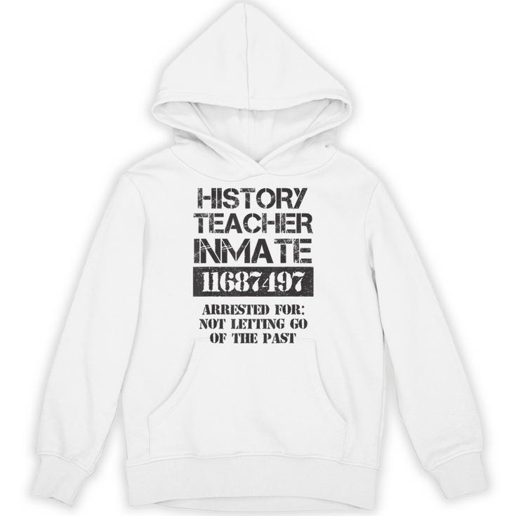 Halloween History Teacher Prisoner Costume Unisex Hoodie