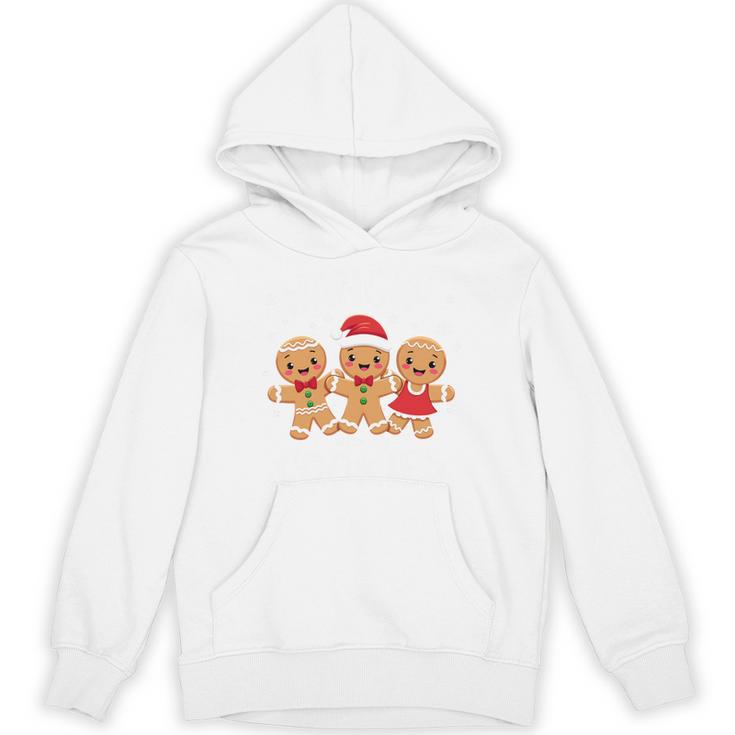Hanging With My Cookies Gingerbread Christmas Teacher Xmas Unisex Hoodie