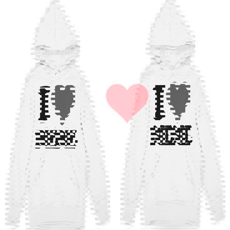 I Heart Nene 名 I Love パーソナライズ パーカー