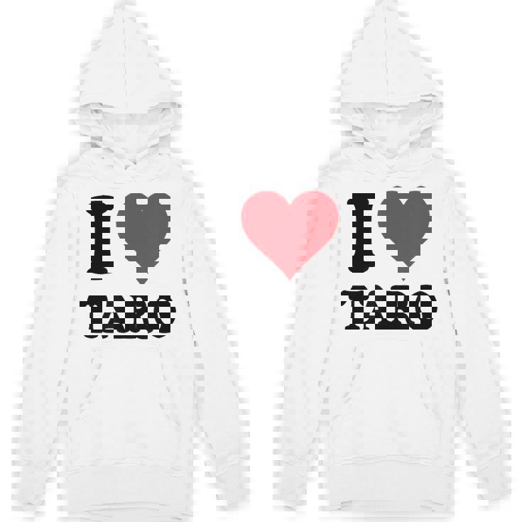 I Heart Taro 名 I Love パーソナライズ パーカー