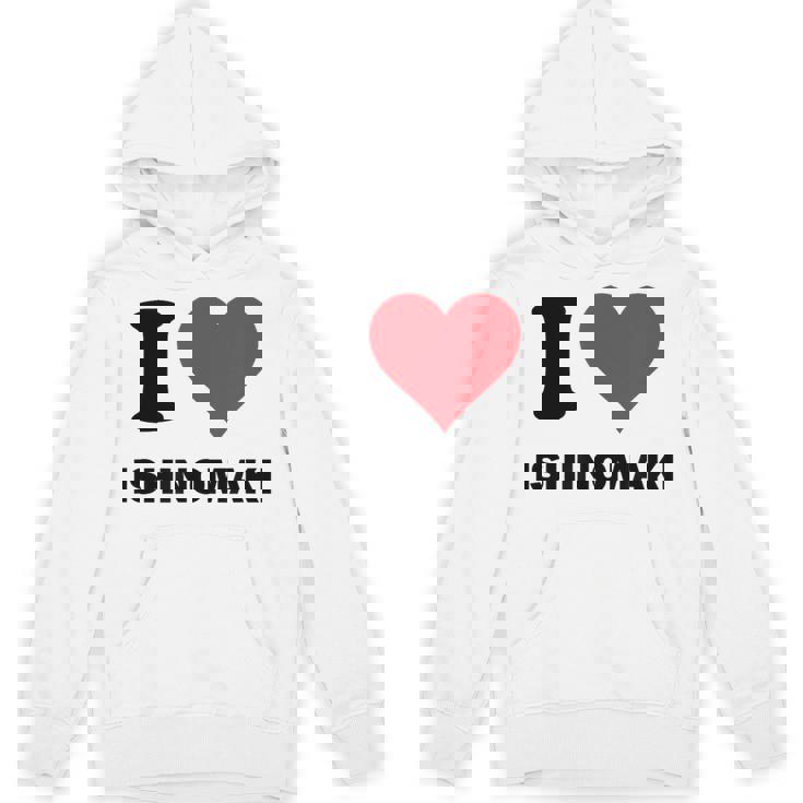 I Heart 石巻ジャパンラブ 日本のお土産品 パーカー