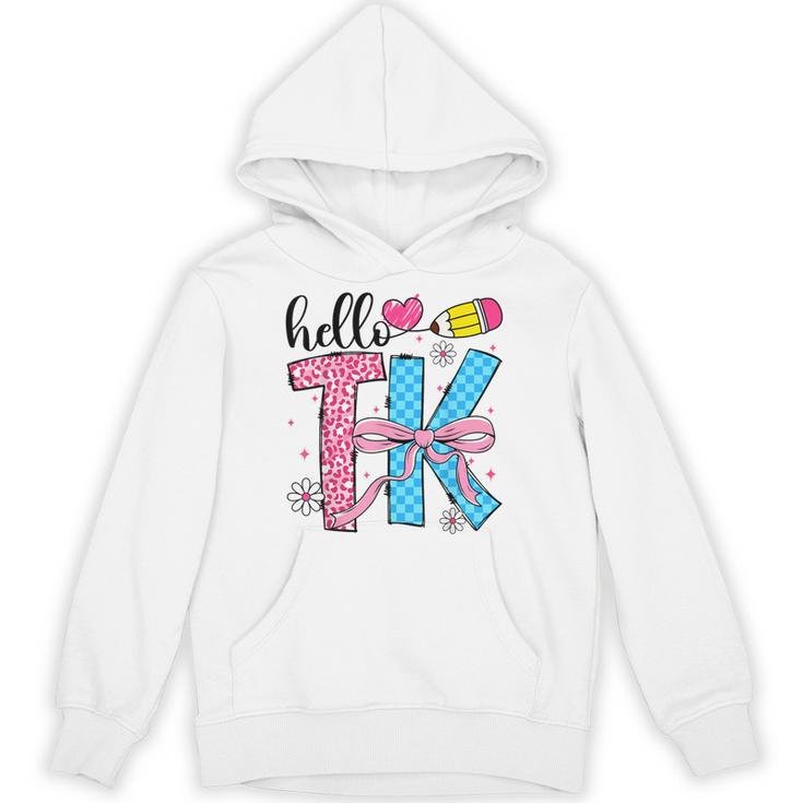 Hello TK Transitional Kindergarten Back To School Teacher Unisex Hoodie