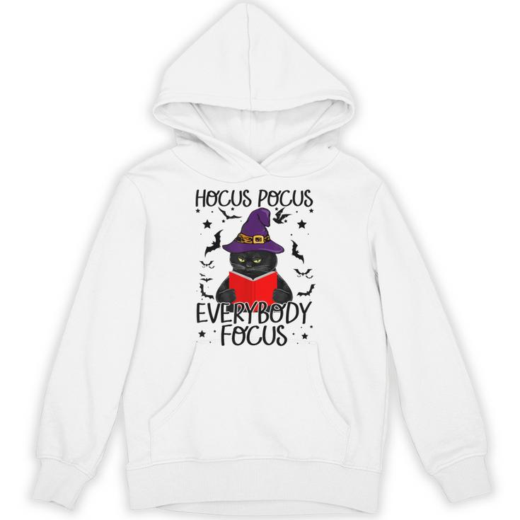 Hocus Pocus Everybody Focus Halloween Teacher For Men Women Unisex Hoodie