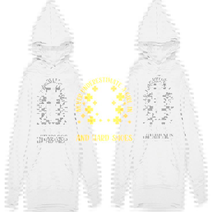 Irish Dancing Poodle Socks And Hard Shoes Irish Tap Dance Unisex Hoodie