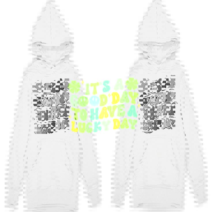 It's A Good Day To Have Luckyt Patrick Day シャムロック アイリッシュ パーカー