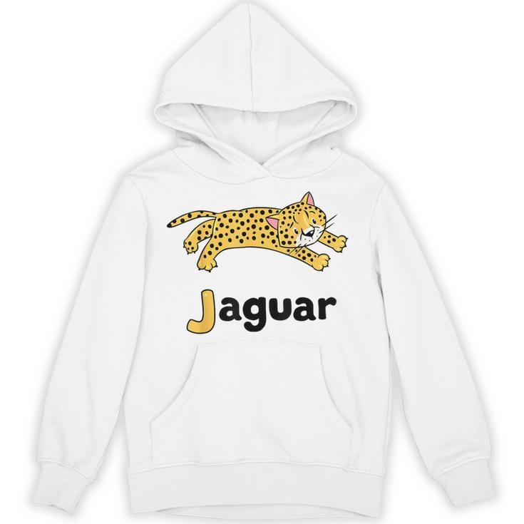 J Is For Jaguar ABC Alphabet T-Shirt For Teachers Students Unisex Hoodie