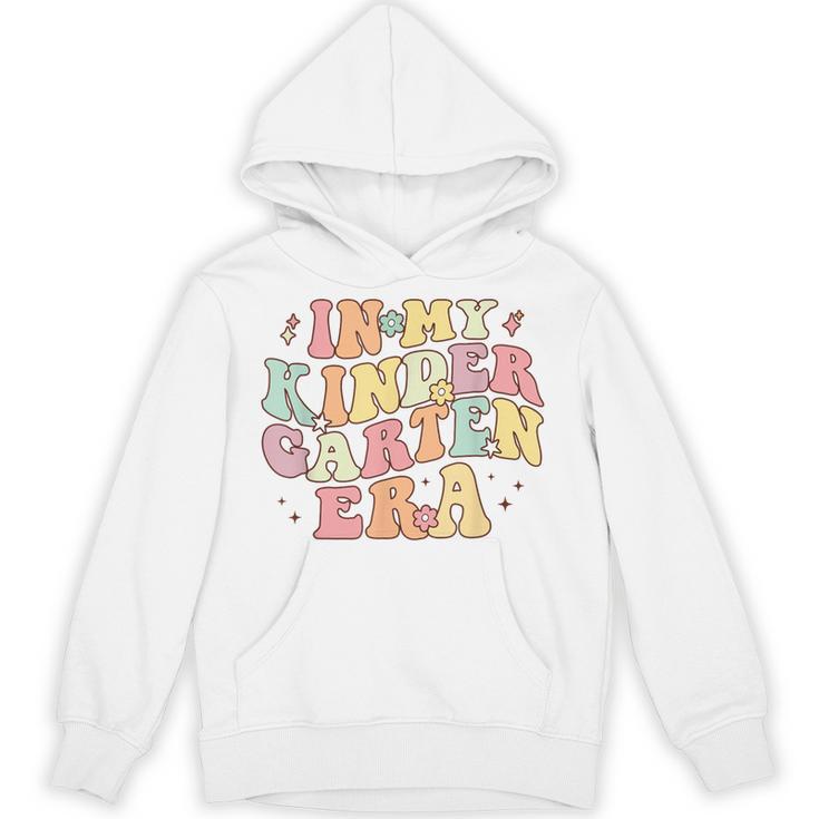 In My Kindergarten Era Retro Back To School Teacher Student Unisex Hoodie