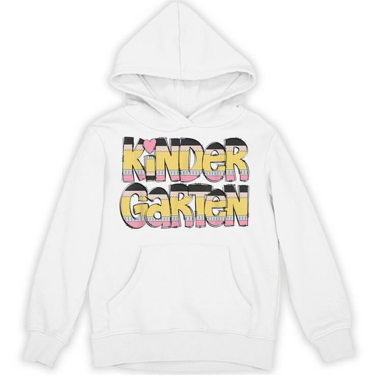 Kindergarten Pencil First Day Of School Teacher Toddler Kids Unisex Hoodie