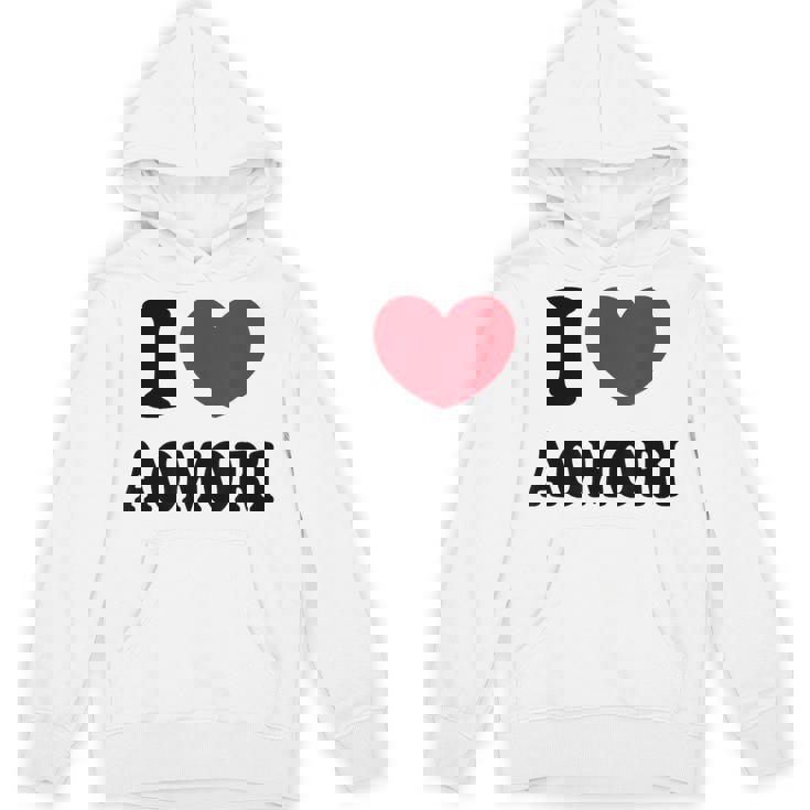 I Love Aomori 青森が大好き パーカー