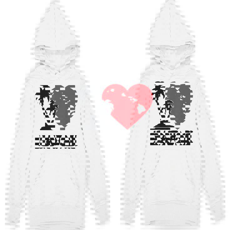 I Love Hawaii ハワイアンハートパーム レディース メンズ ボーイズ ガールズ パーカー