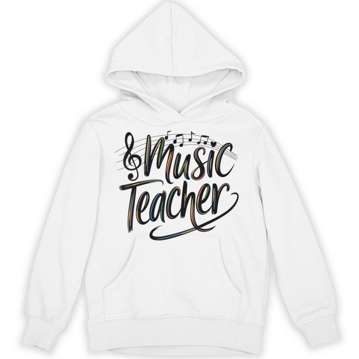 Music Teacher For Women Elementary First Day Of School Unisex Hoodie