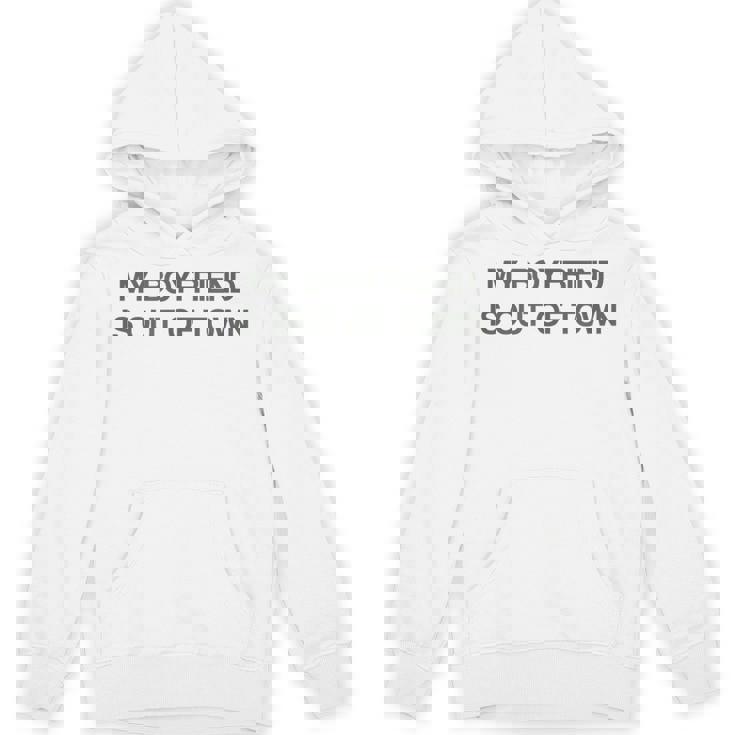 My Boyfriend Is Out Of Town パーカー